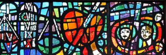 Kirche Schönau Glasfenster